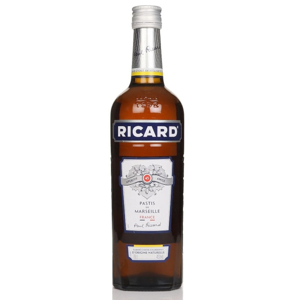 Du Ricard Ricard Pastis de Marseille Liqueur ABV 45% 700ml — The Liquor Shop ...