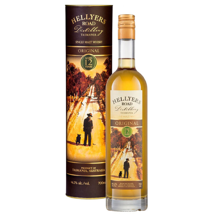 Hellyers Road 12 Year Original Tasmania Single Malt Tasmanian Whisky ABV 46.20% 700ml