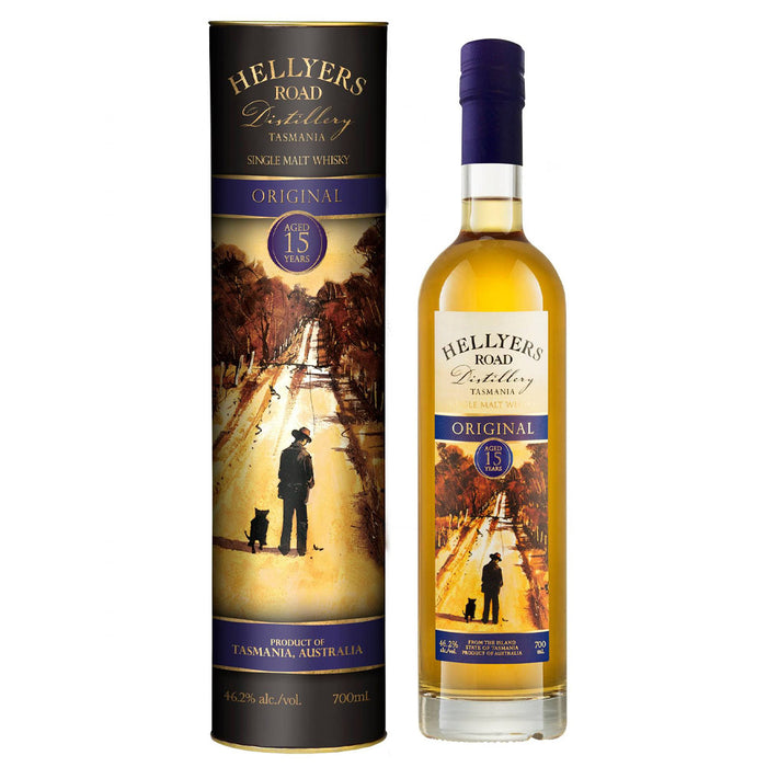 Hellyers Road 15 Year Original Tasmania Single Malt Tasmanian Whisky ABV 46.20% 700ml