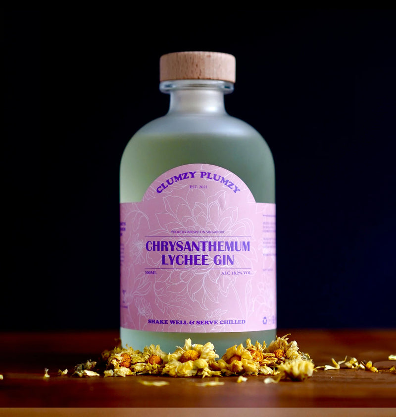 (MAF Sale) Clumzy Plumzy Chrysanthemum Lychee Gin ABV 18.2% 500ml