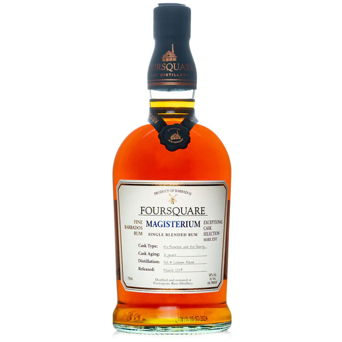 Foursquare 16 Year Magisterium Exceptional Cask Selection Mark XXVI Single Blended Rum ABV 58% 700ml
