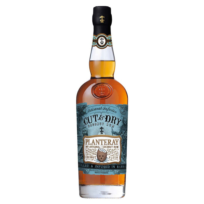 (12.12xChristmas Sale) Planteray Cut and Dry Coconut Barbados Rum ABV 40% 700ml
