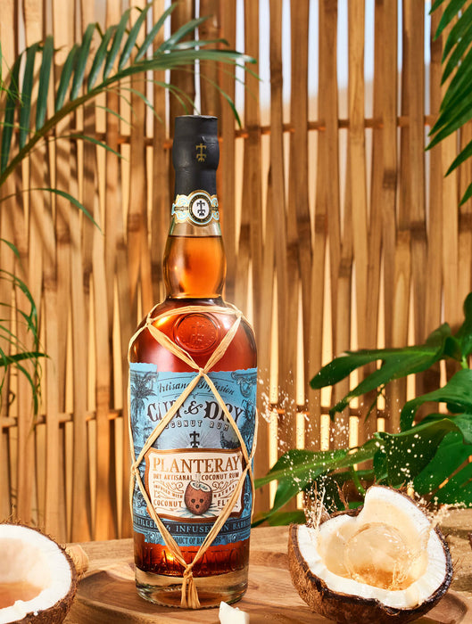 (12.12xChristmas Sale) Planteray Cut and Dry Coconut Barbados Rum ABV 40% 700ml