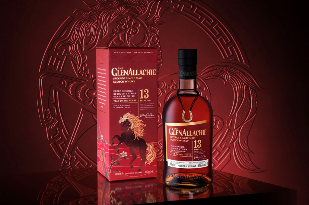 (12.12xChristmas Sale) Glenallachie 13 Year of The Horse 2026 ABV 48% 700ml with Gift Box