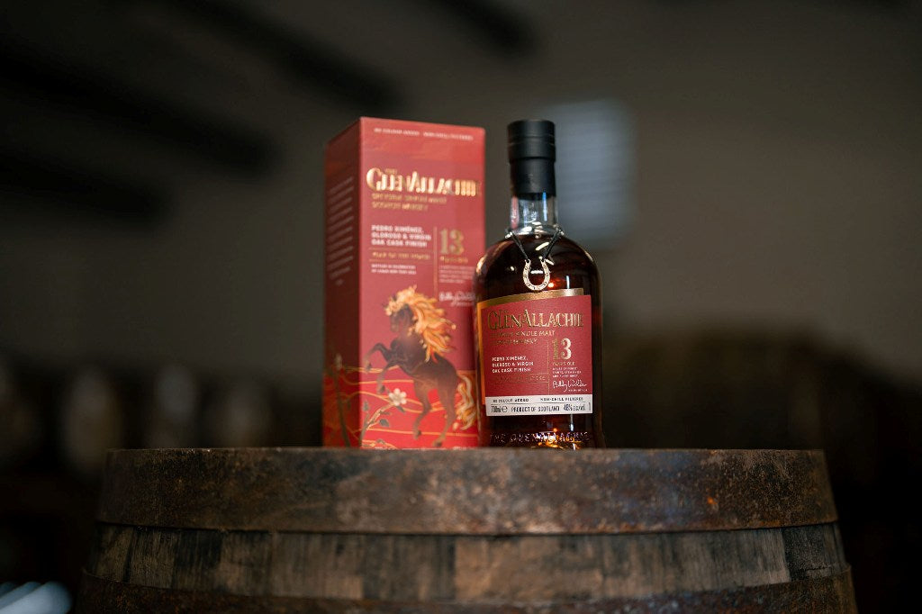 (12.12xChristmas Sale) Glenallachie 13 Year of The Horse 2026 ABV 48% 700ml with Gift Box