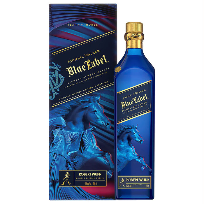 (12.12xChristmas Sale) Johnnie Walker Blue Label Year Of The Horse Limited Lunar New Year Edition ABV 40% 750ml