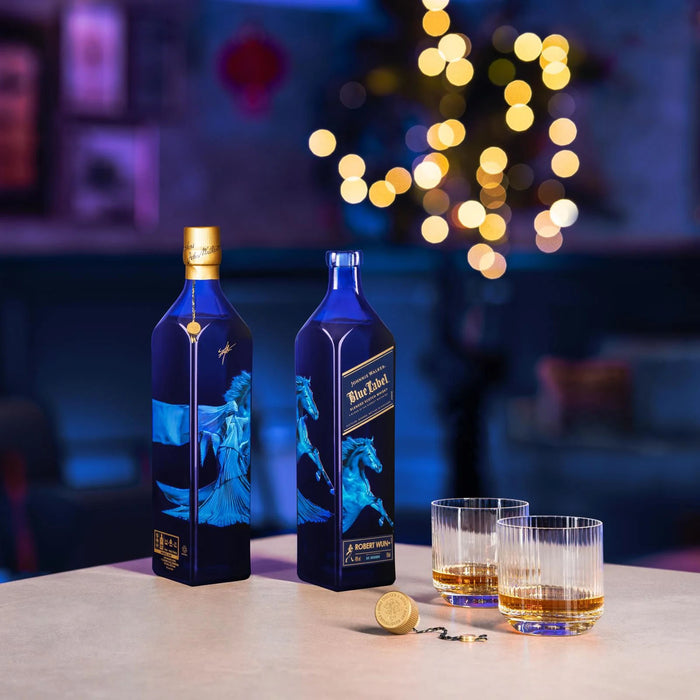 (12.12xChristmas Sale) Johnnie Walker Blue Label Year Of The Horse Limited Lunar New Year Edition ABV 40% 750ml