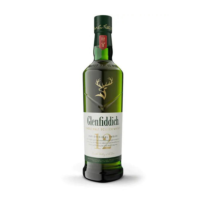 Glenfiddich 12 Years 700ml Giftset with Hipflask