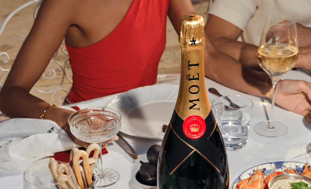 Bundle of 6 Bottles Moet & Chandon Imperial Brut Champagne ABV 12% 750ml (With Box)