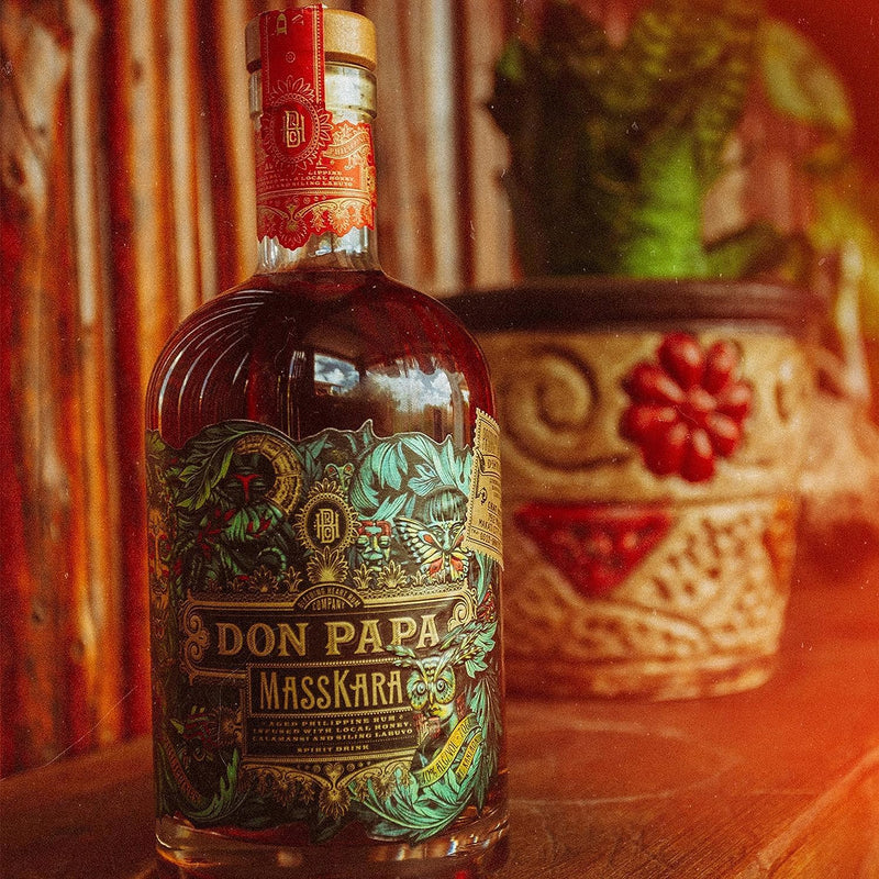 Don Papa Masskara Rum ABV 40% 700ml