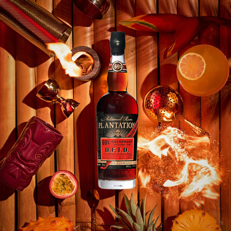 Plantation OFTD Overproof Rum ABV 69% 700ml