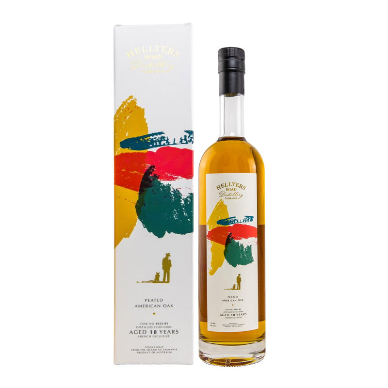 Hellyers Road 18 Year Old 2004 (cask 4022.03) Peated American Oak - French Exclusive 70cl ABV 58.4% 700ml