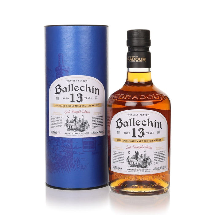 Ballechin 13 Year 2023 Cask Strength Edition Heavily Peated ABV 54.90% 700ml