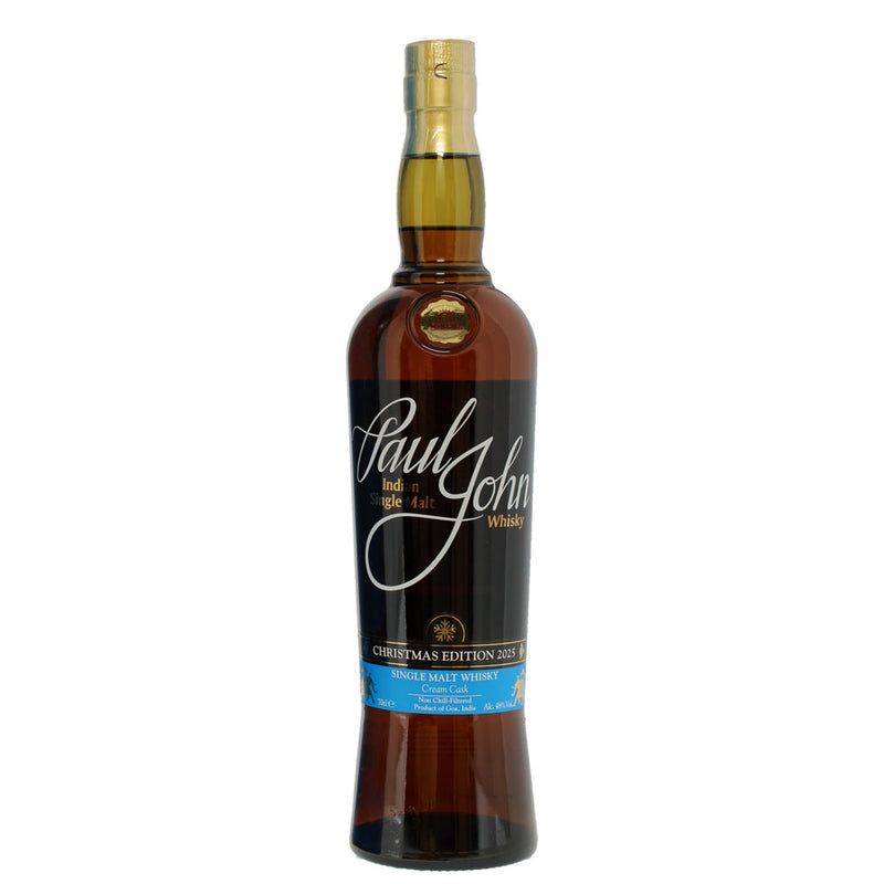 Paul John Christmas Edition 2025 Single Malt Indian Whisky ABV 48% 700ml