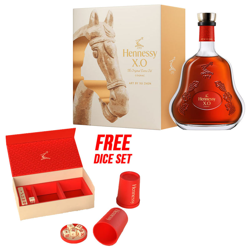Hennessy XO Year of the Horse Limited Edition 2026 ABV 40% 700ml Free Dice Set