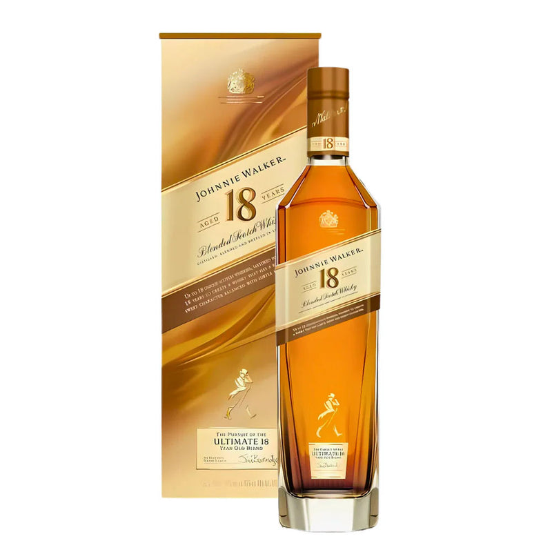 Johnnie Walker Ultimate 18 Year Blended Whisky 1000ml with Box (1 Litre)