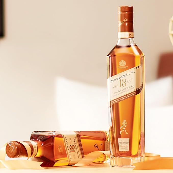Johnnie Walker Ultimate 18 Year Blended Whisky 1000ml with Box (1 Litre)