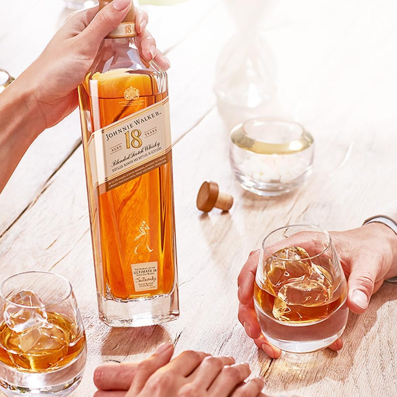 Johnnie Walker Ultimate 18 Year Blended Whisky 1000ml with Box (1 Litre)