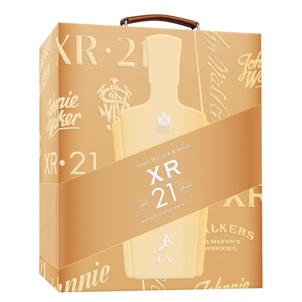 Johnnie Walker XR 21 750ml Festive Pack 2025 with 2 Glasses — The