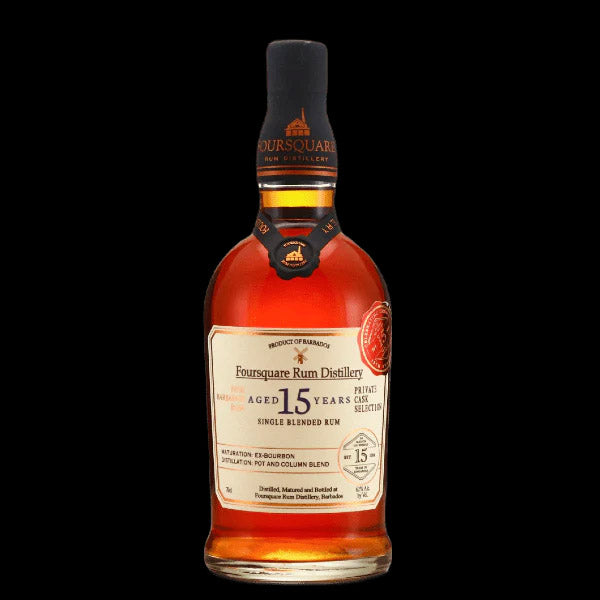 Foursquare 15 Year Old Private Cask Selection LMDW15 #11 Barbados Single Blended Rum ABV 62% 700ml
