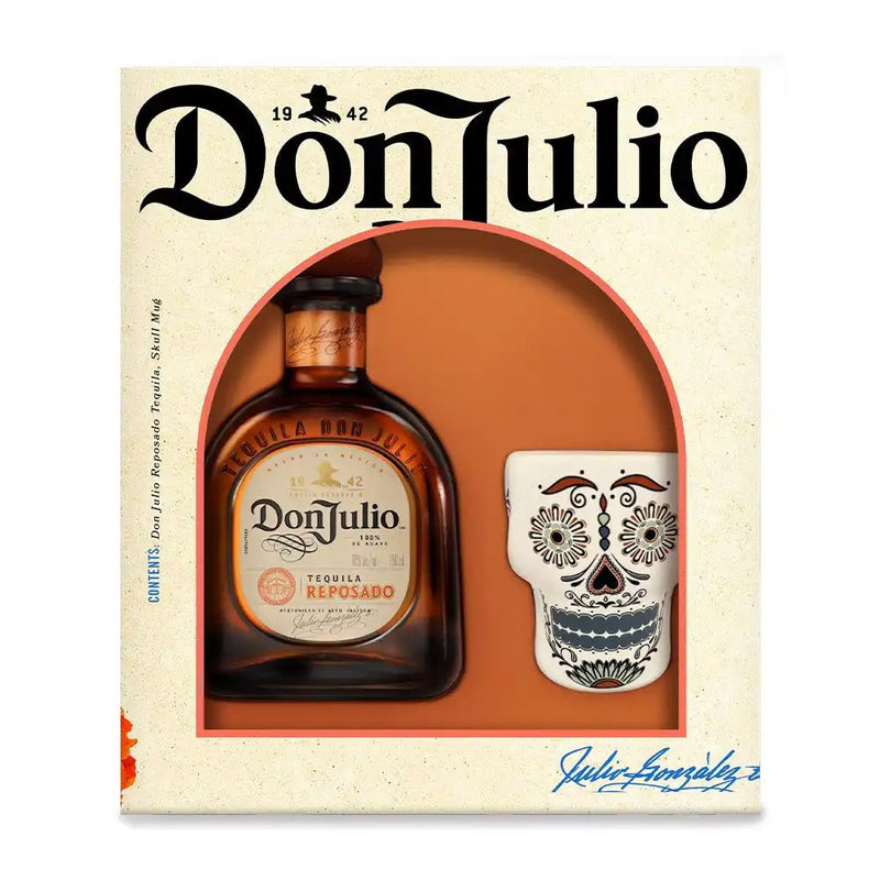 Don Julio Reposado Tequila Gift Set (Skull Mug) ABV 38% 750ml