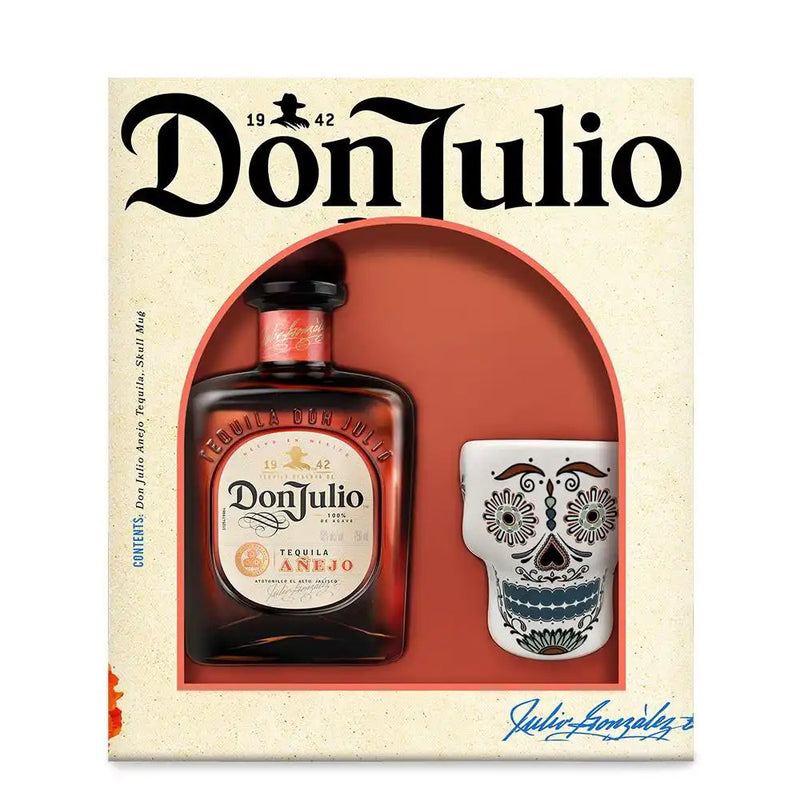 Don Julio Anejo Tequila Gift Set (Skull Mug) ABV 38% 750ml