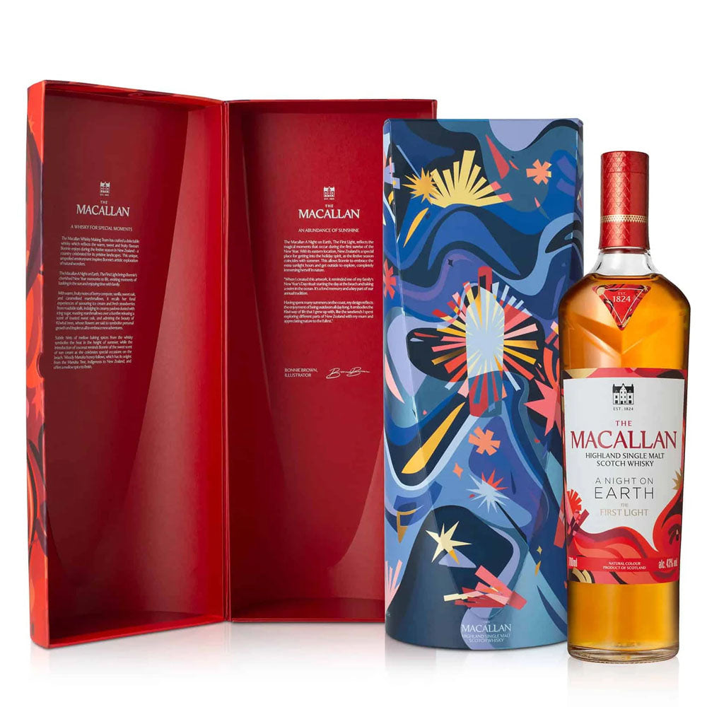 MACALLAN 25 リリース　2023年　化粧箱のみ　11個 Macallan A Night on Earth The First Light 2025 Release ABV 43