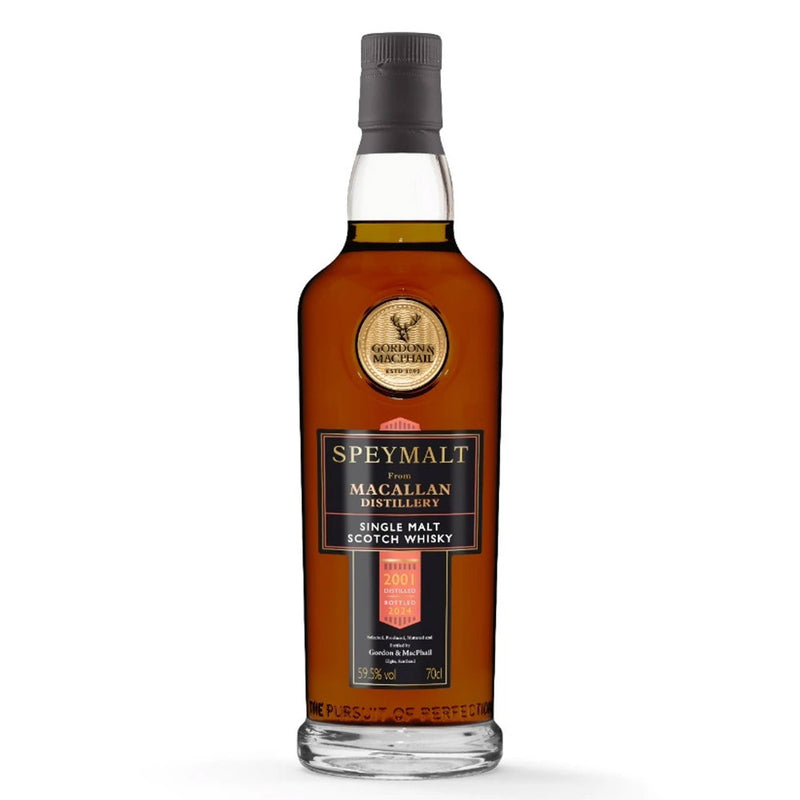 Macallan 23 Year Old 2001 Speymalt Refill Sherry Butt #5100 Gordon & Macphail Speyside Single Malt Scotch Whisky ABV 59.5% 700ml