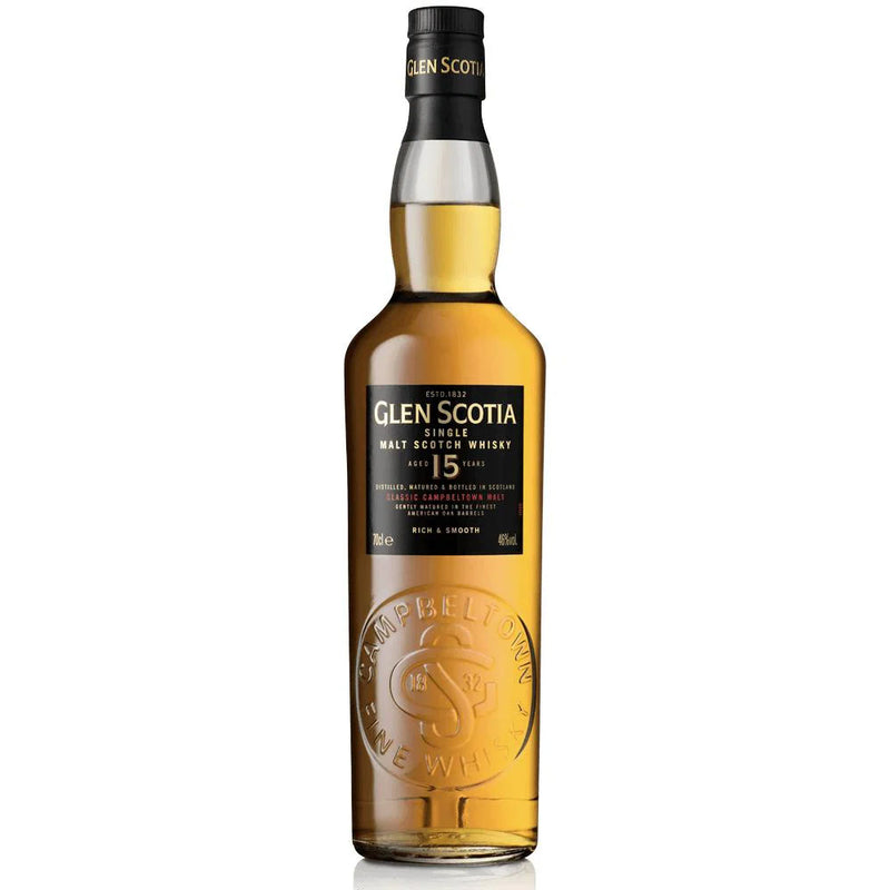 Glen Scotia 15 Years Single Malt Scotch Whisky ABV 46% 700ml
