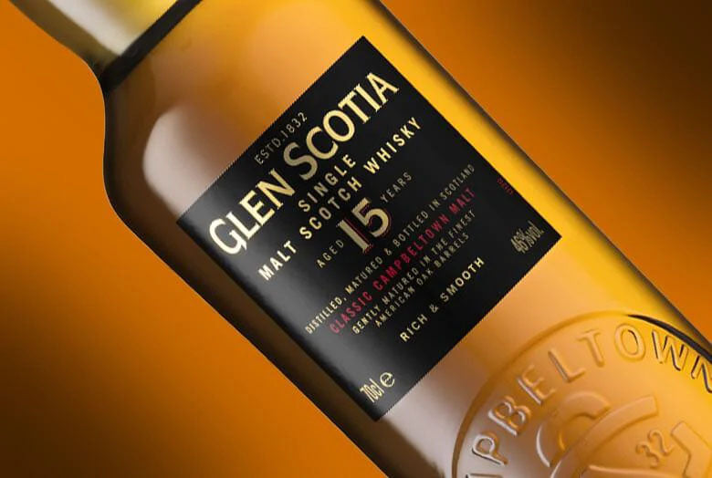 Glen Scotia 15 Years Single Malt Scotch Whisky ABV 46% 700ml