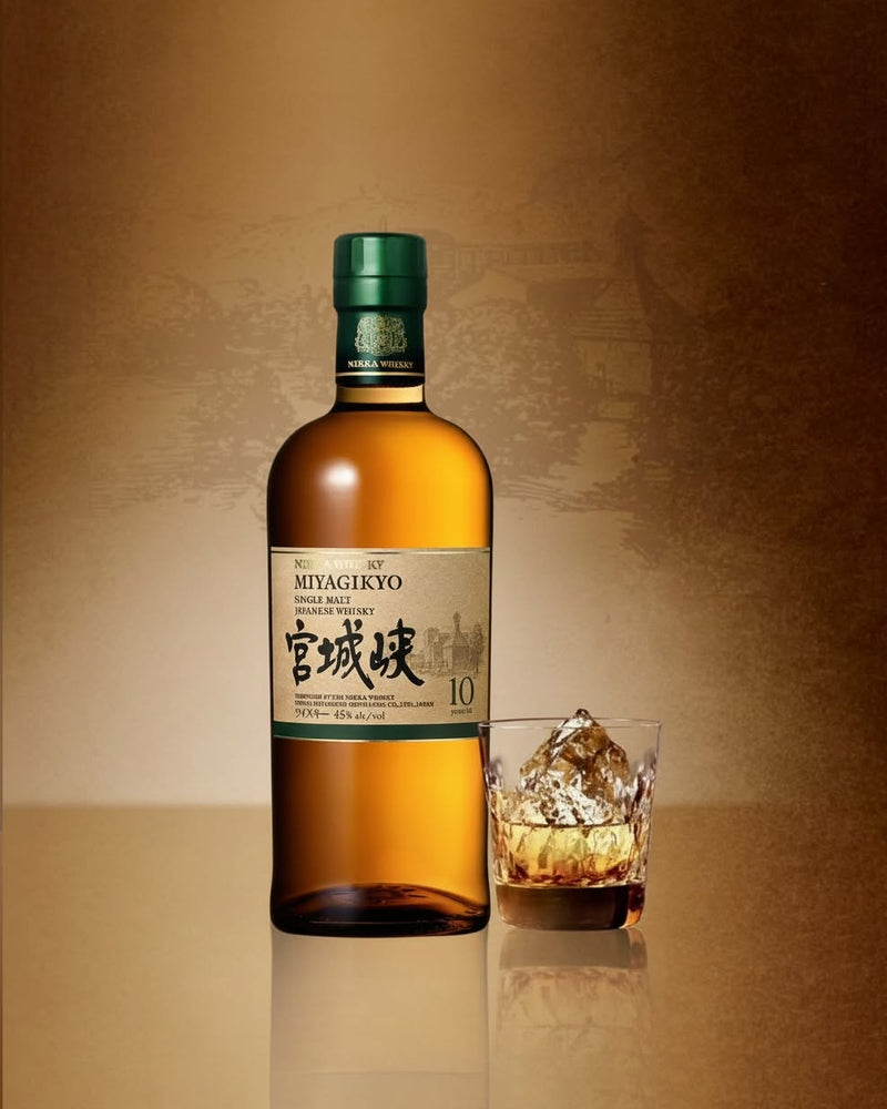 Nikka Miyagikyo 10 Year Old Japanese Single Malt Whisky ABV 45% 700ml