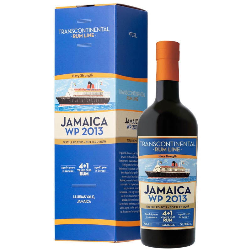 Transcontinental Rum Line Jamaica WP 2013 700ml ABV 57%