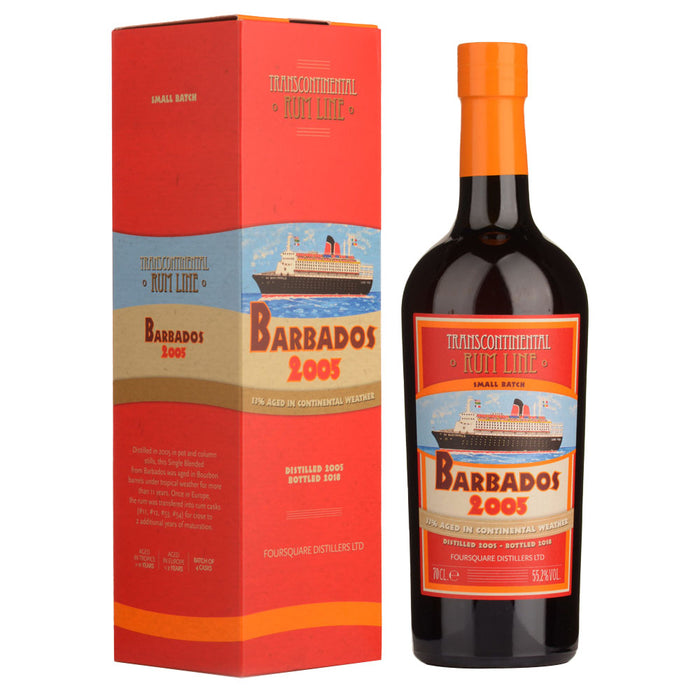 Transcontinental Rum Line Barbados 2005 (13 years) ABV 55.2% 700ml