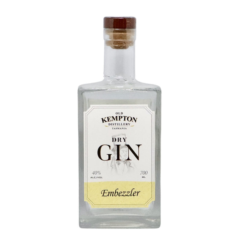 (WGD 40% off at check out) Old Kempton Distillery Tasmania Embezzler Dry Gin ABV 40% 700ml