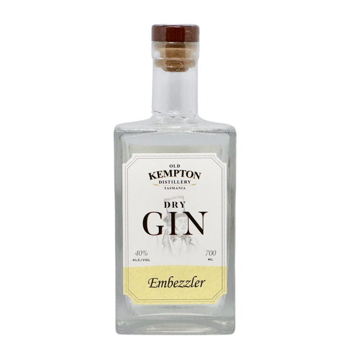 (WGD 40% off at check out) Old Kempton Distillery Tasmania Embezzler Dry Gin ABV 40% 700ml