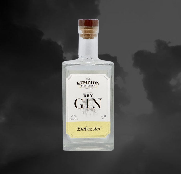 (WGD 40% off at check out) Old Kempton Distillery Tasmania Embezzler Dry Gin ABV 40% 700ml