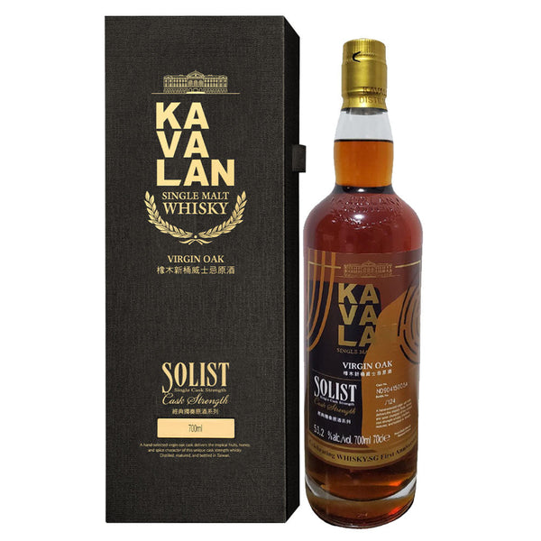 Kavalan Solist Virgin Oak Whisky.Sg 1st Anniversary ABV 53.2% 70cl