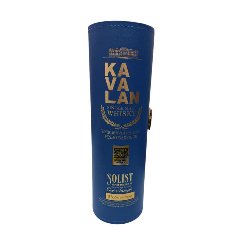 Kavalan Solist Vinho Barrique (Earlier releases) Single Cask Cask Strength (pre 2020) ABV 55.6% 70cl with Gift Box (Vintage bottle. The box is not in good condition due to age, but the whisky bottle itself is in excellent condition.) (W101207040)