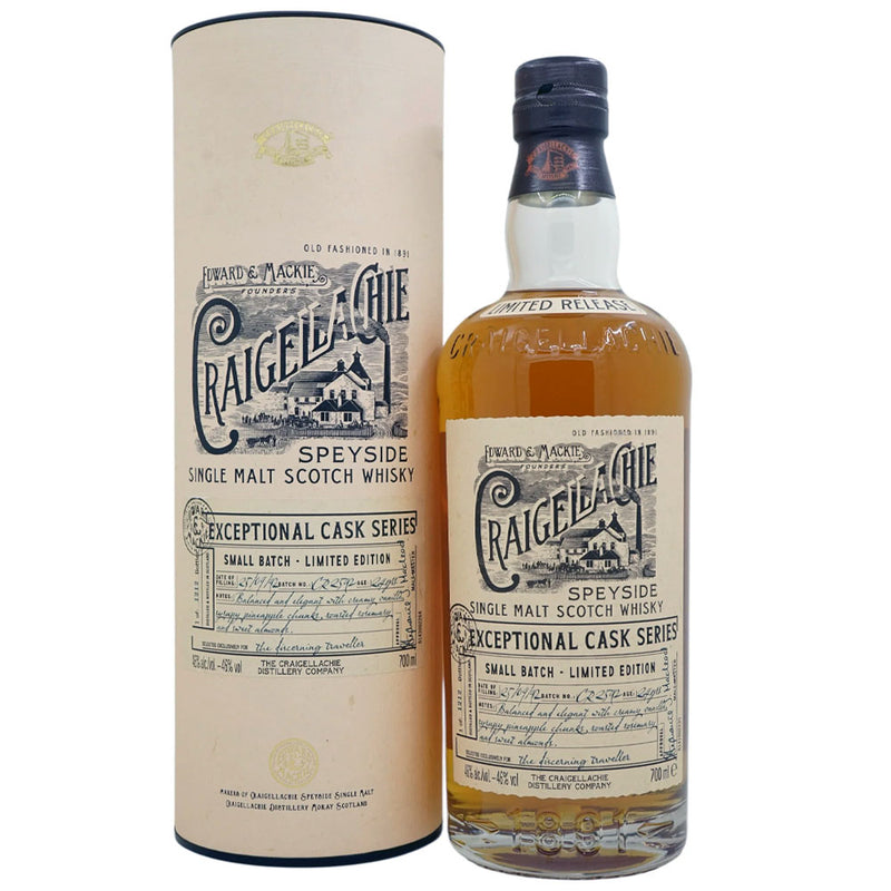 Craigellachie 1992 24 Year Old Exceptional Cask Series Batch CR2592 ABV 46% 700ml