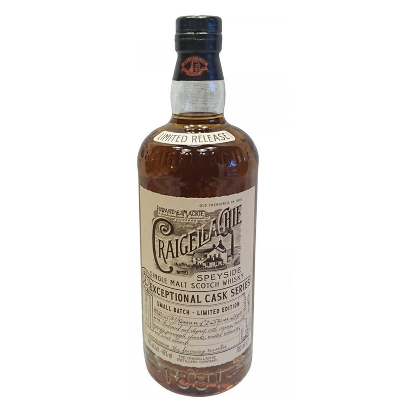Craigellachie 1992 24 Year Old Exceptional Cask Series Batch CR2592 ABV 46% 700ml
