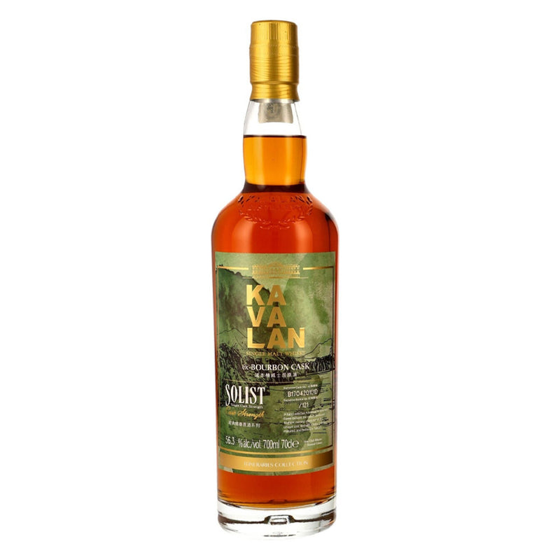 Kavalan 8 Years 2017 Solist Ex-Bourbon Cask Itinéraries Collection ABV 56.3% 700ml
