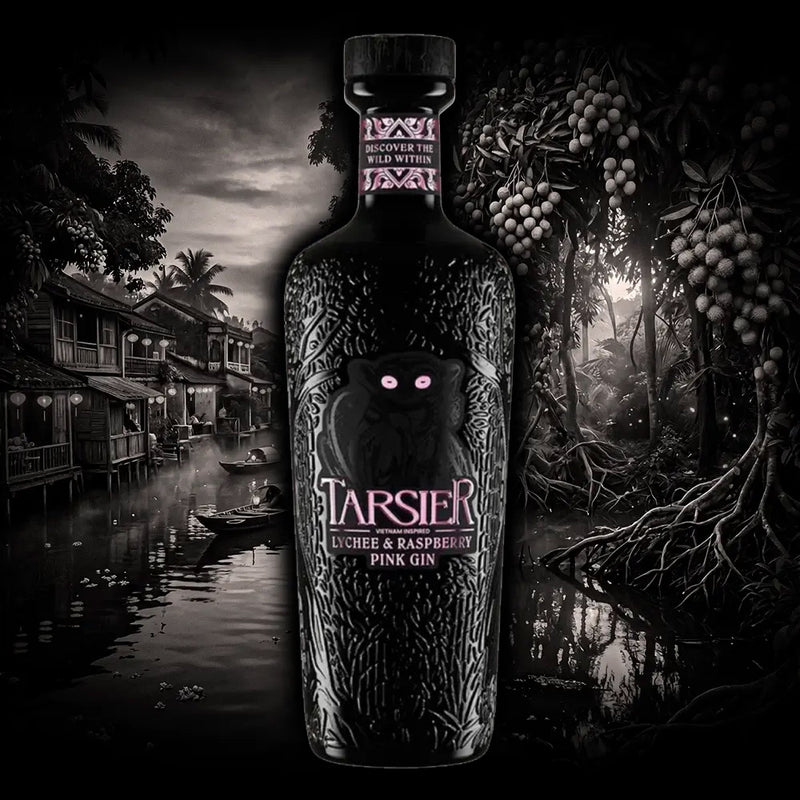 Tarsier Lychee & Raspberry Pink Gin ABV 40% 700ml