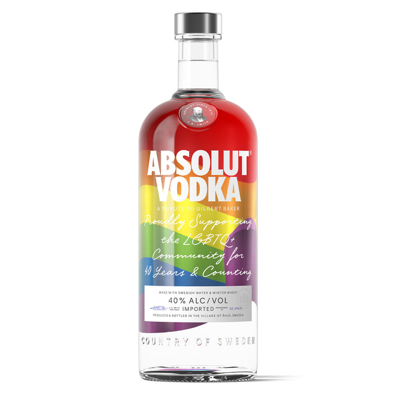Absolut Rainbow Vodka Limited Edition ABV 40% 700ml