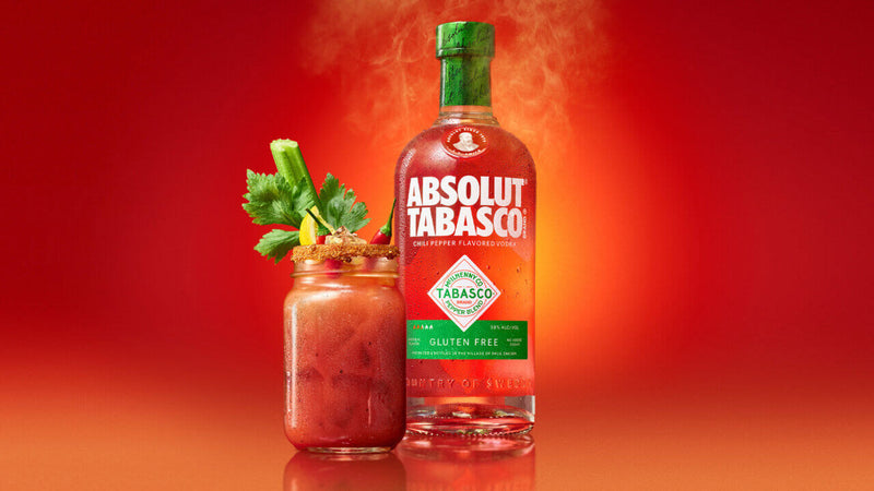 Absolut Tabasco Chili Pepper Flavored Vodka ABV 38% 700ml