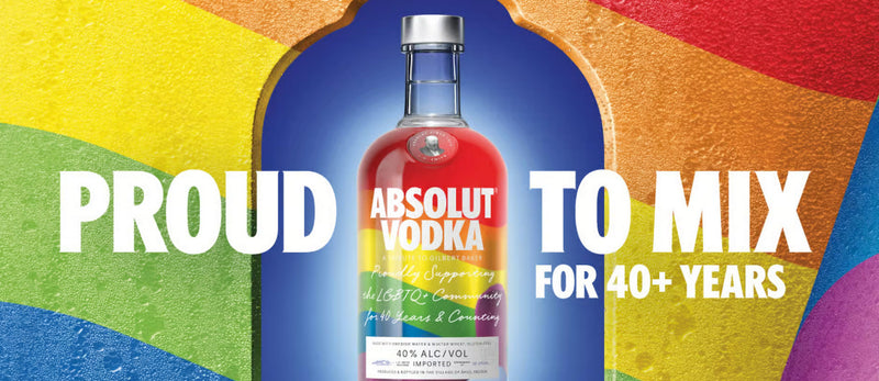 Absolut Rainbow Vodka Limited Edition ABV 40% 700ml