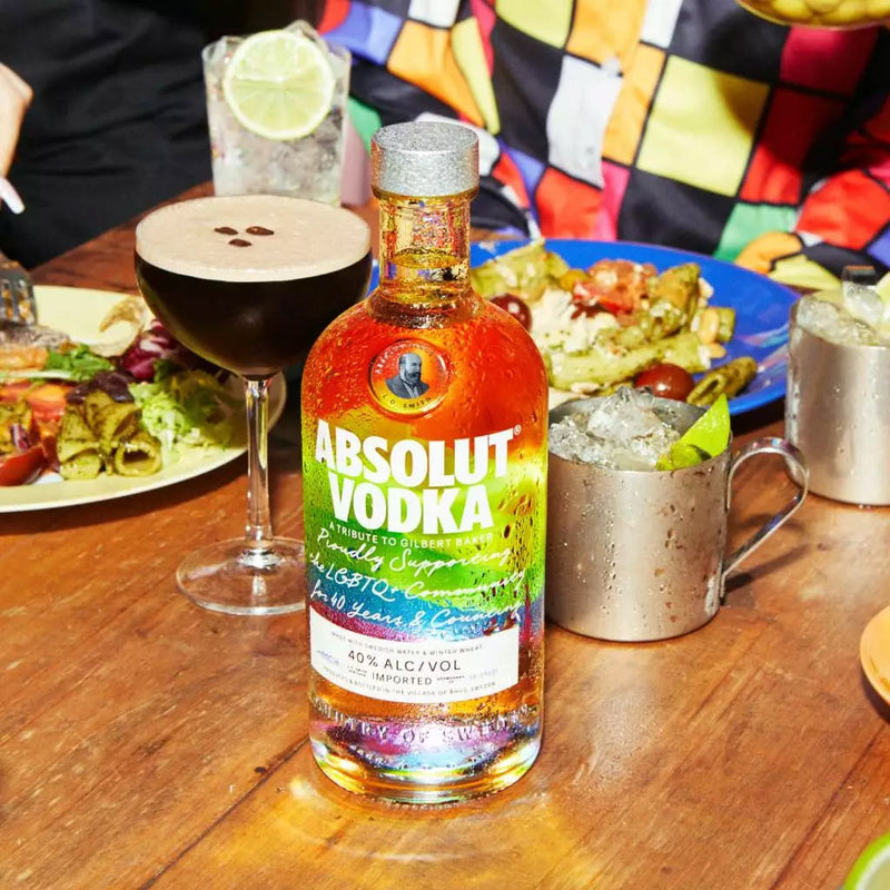 Absolut Rainbow Vodka Limited Edition ABV 40% 700ml