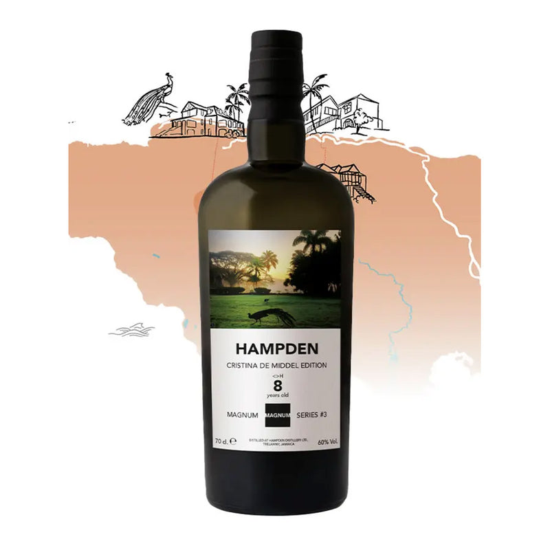 Hampden 8 Year Old 2017 Magnum Series #3 Cristina De Middel Edition ABV 60% 700ml