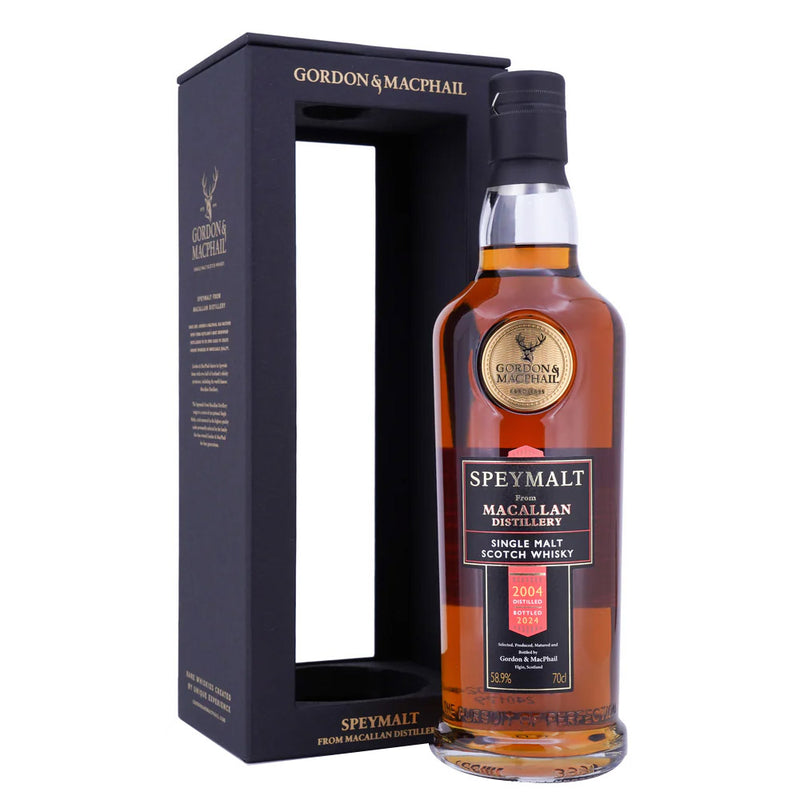 Macallan 20 Year Old 2004 Speymalt First Fill Sherry Hogshead #22606601 Gordon & Macphail Speyside Single Malt Scotch Whisky ABV 58.9% 700ml