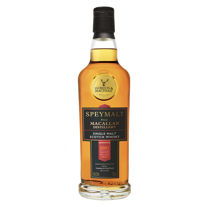 Macallan 23 Year Old 2001 Speymalt First Fill Sherry Hogshead #23602102 Gordon & Macphail Speyside Single Malt Scotch Whisky ABV 58.3% 700ml