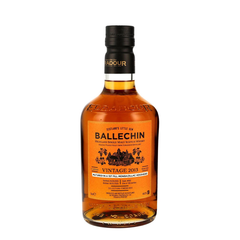 Ballechin 12 Years 2013 1st Fill Monbazillac Hogshead #802 Itineraires Highland Single Malt Scotch Whisky ABV 48.2% 700ml